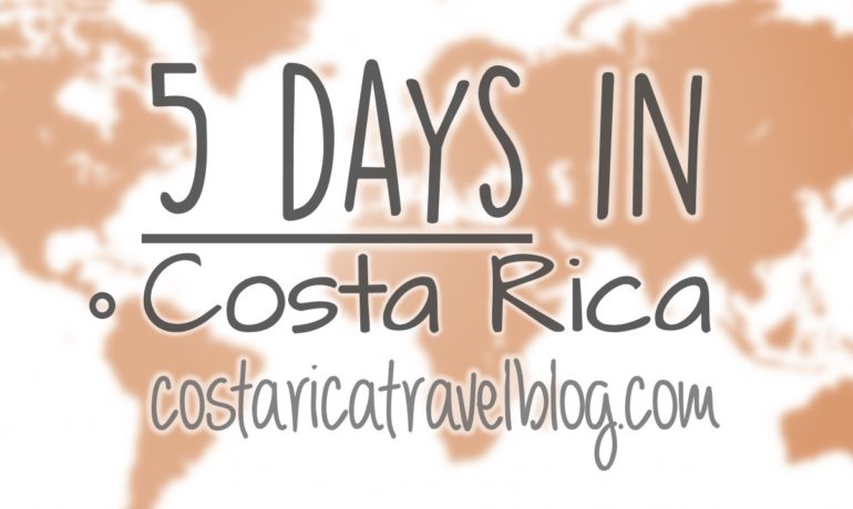 (2021) Costa Rica Itinerary: 5 Days In Costa Rica; Sample Itineraries, How Many Places To Visit, How Many Activities To Do, And More!